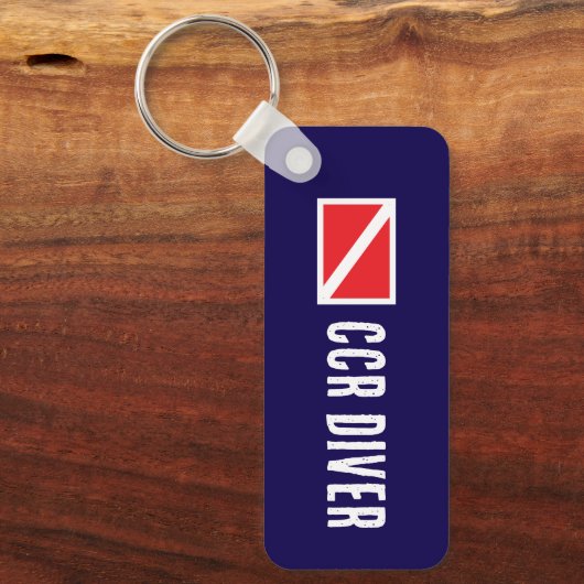 CCR Diver キーホルダー (正面)