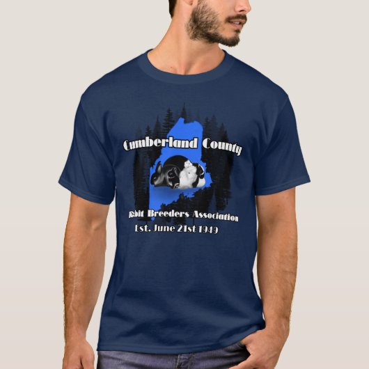 CCRBAブルーロゴ Tシャツ (正面)