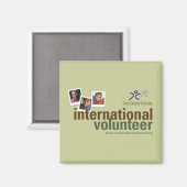 CCSボランティ国際的アマグネット マグネット (正面/裏面)