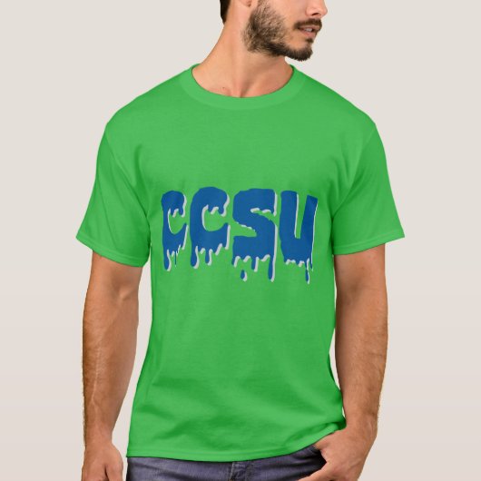 CCSUセントラルコネチカット州大学 Tシャツ (正面)