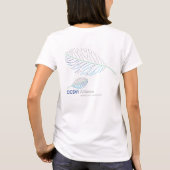 CCSVIの女性のTシャツ Tシャツ (裏面)
