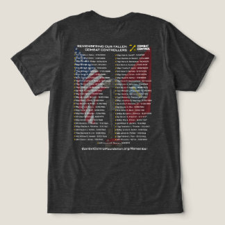 CCTメモリアルヘリテイジTシャツ|全ての名前を掲載 トライブレンドTシャツ
