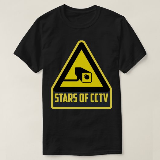 cctvの星1 tシャツ (デザイン正面)