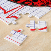 CCUのハートEKGの医学の専門 ジグソーパズル (側面)