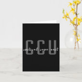 Ccuクリティカルユニ気にットナース カード (黄色い花)