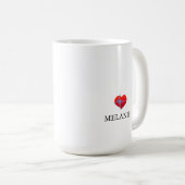 CCUパーソナライズされたナースマグカップ コーヒーマグカップ (正面右)