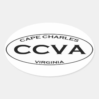 CCVA – チャールズ岬 楕円形シール