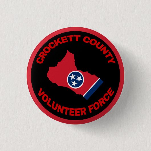 CCVF登録ベレットピン。 缶バッジ (正面)