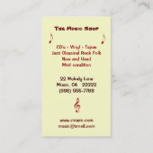 CDのビニールテープ 名刺 (裏面)