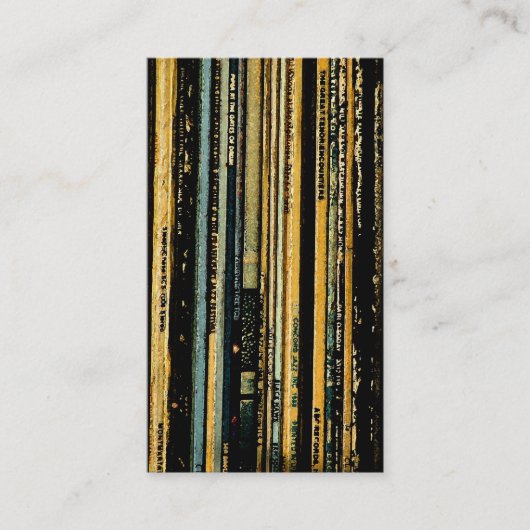 CDのビニールテープ 名刺 (正面)