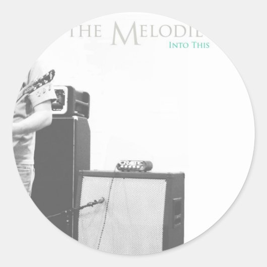 CDカバーステッカー ラウンドシール (正面)