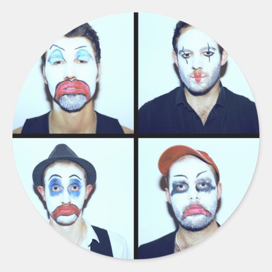 CDカバー ラウンドシール (正面)