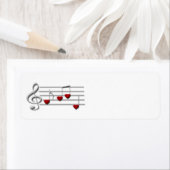 CDクレフ、 音符記号音楽カスタムラベル ラベル (インサイチュ)