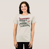 CDコーヒーファースト トライブレンドＴシャツ (正面全面)