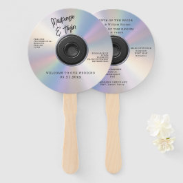 CDテーマのノベルティミュージックウェディング ハンドファン