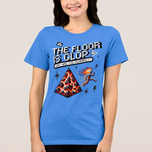 CDフロアー トライブレンドTシャツ (正面)