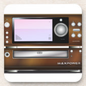 CDプレーヤー コースター (正面)