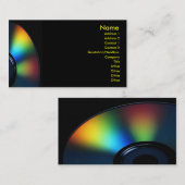 CDプロフィールカード 名刺 (正面/裏面)