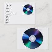 CDプロフィールカード 名刺 (正面/裏面)