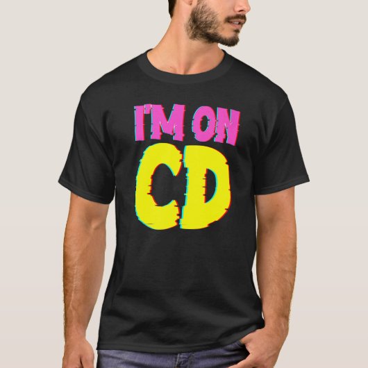 Cd上のIu2019mクールダウンゲーマー用語集Vaporwave Tシャツ (正面)