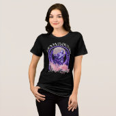 CD月を追う犬 トライブレンドＴシャツ (正面全面)