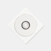 CD空白の紙ナプキン スタンダードカクテルナプキン (角)