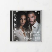 CD フォト カバー ウェディング 招待状 (カバー)