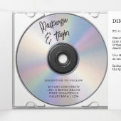 CD フォト カバー ウェディング 招待状 (内部中)