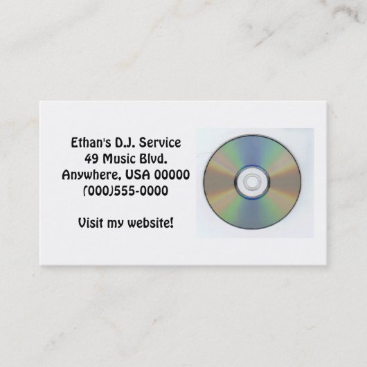 "CD"名刺 名刺 (正面)