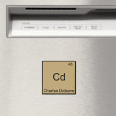 Cd - Charles Dickens Chemistry Elementシンボルティー マグネット (インサイチュ (食洗機))