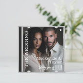 CD Photo Cover Wedding 招待状 (スタンド正面)