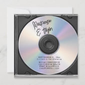 CD Photo Cover Wedding 招待状 (裏面)