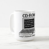 CD-ROMのコーヒー・マグ コーヒーマグカップ (正面左)