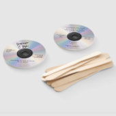 CD Themed Novelty Music Wedding ハンドファン (組立なし)