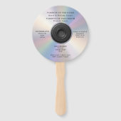 CD Themed Novelty Music Wedding ハンドファン (裏面)