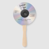 CD Themed Novelty Music Wedding ハンドファン (正面)