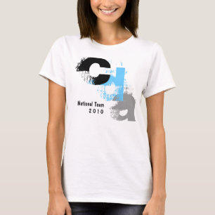 CDAの全国代表チームの2010年のTシャツ Tシャツ