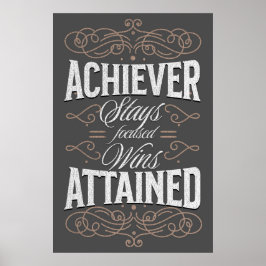 CDachieverart ポスター