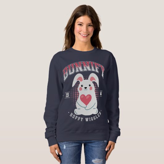 CDbunnifyhoppy スウェットシャツ (正面フル)