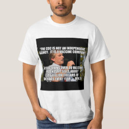 CDCがワクチン特許を保有 Tシャツ