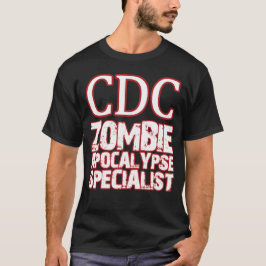 CDCのゾンビの黙示録の専門家 Tシャツ