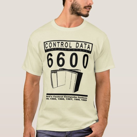 CDC 6600のTシャツ Tシャツ (正面)