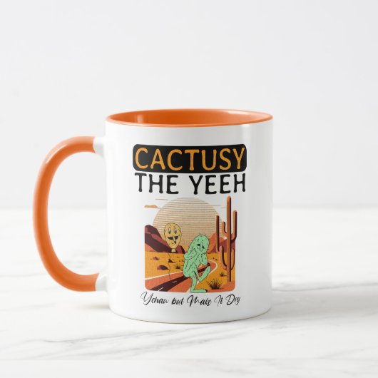 CDcactusythe マグカップ (左)