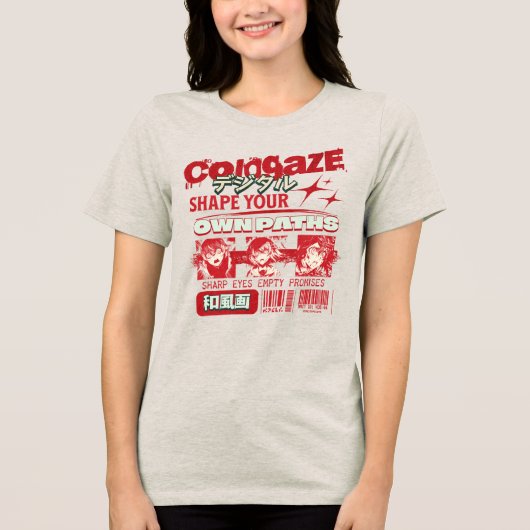 CDcoldgaze20 トライブレンドTシャツ (正面)