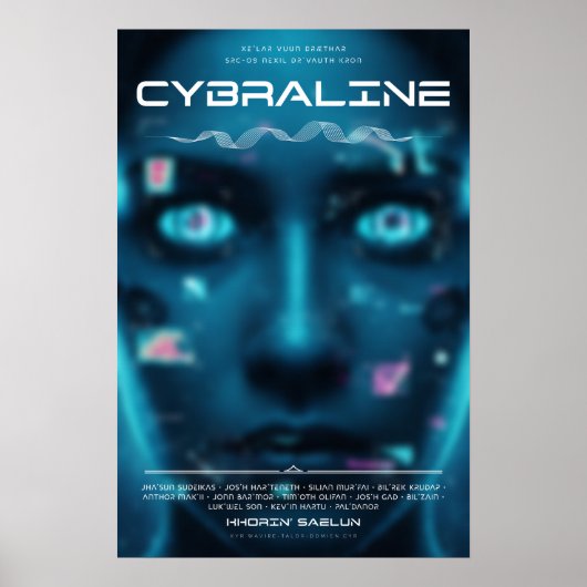 CDcybraline ポスター (正面)