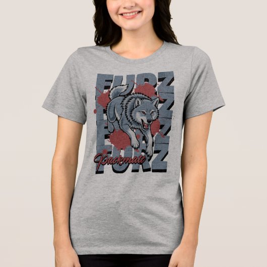 CDfurzpackmate トライブレンドＴシャツ (正面)