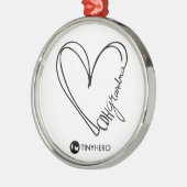 CDHおばあちゃんオーナメント – タイニーヒーロー メタルオーナメント (左)