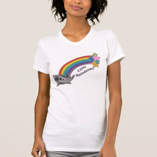 CDHの虹の女性はタンクトップに合いました Tシャツ