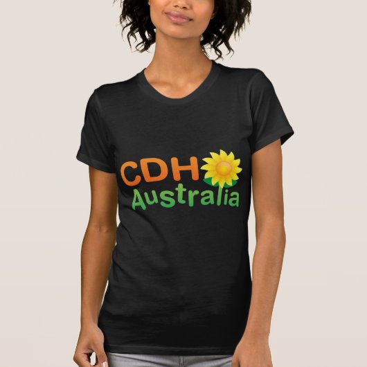 CDHオーストラリアの認識度 Tシャツ (正面)