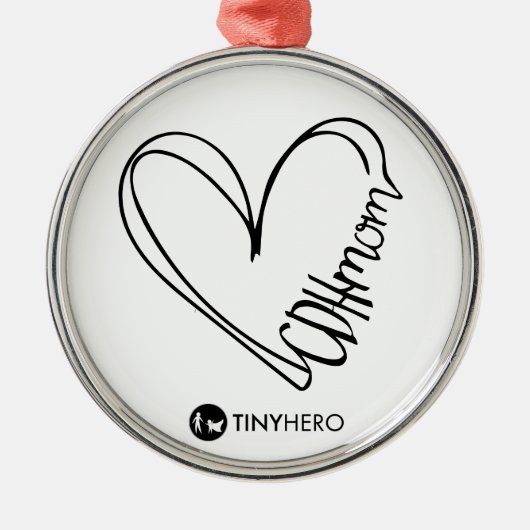 CDHママオーナメント メタルオーナメント (正面)